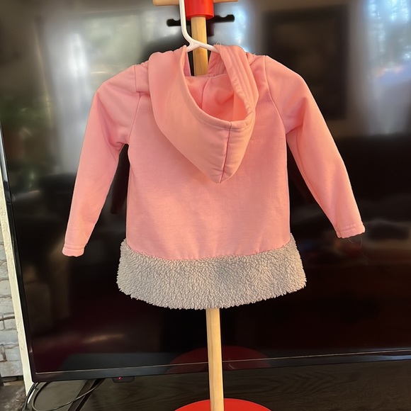 Adorable pink fox Hoody! 2t - Picture 4 of 7